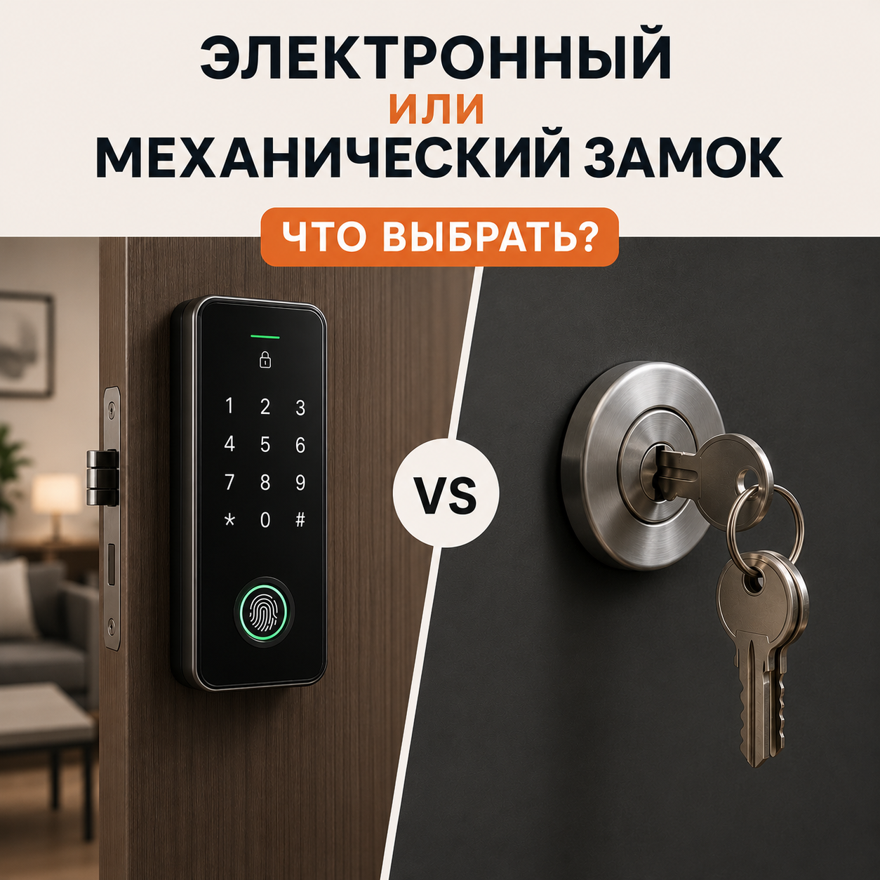 Электронный или механический замок: что выбрать?